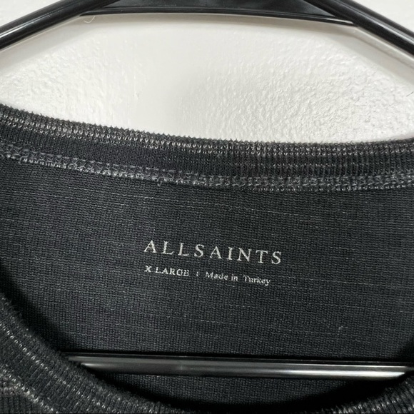 AllSaints Garnet Crew T-Shirt size extra large - Picture 3 of 6